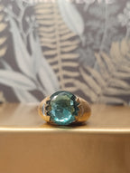 Anello "Caramella" in bronzo giallo