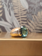 Anello "Caramella" in bronzo giallo